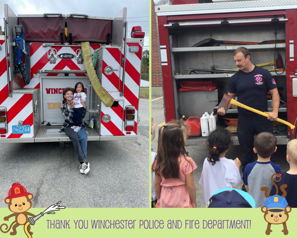 Thank you Winchester Police and Fire for another fun visit!ðŸš“